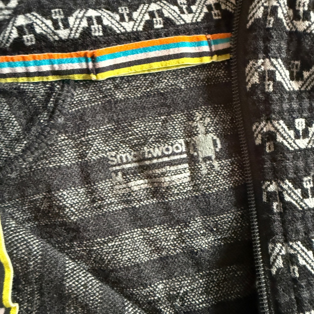 Smartwool Women's Merino 1/4 Zip Base Layer – 100% Merino Wool, Size Medium - Picture 3 of 7